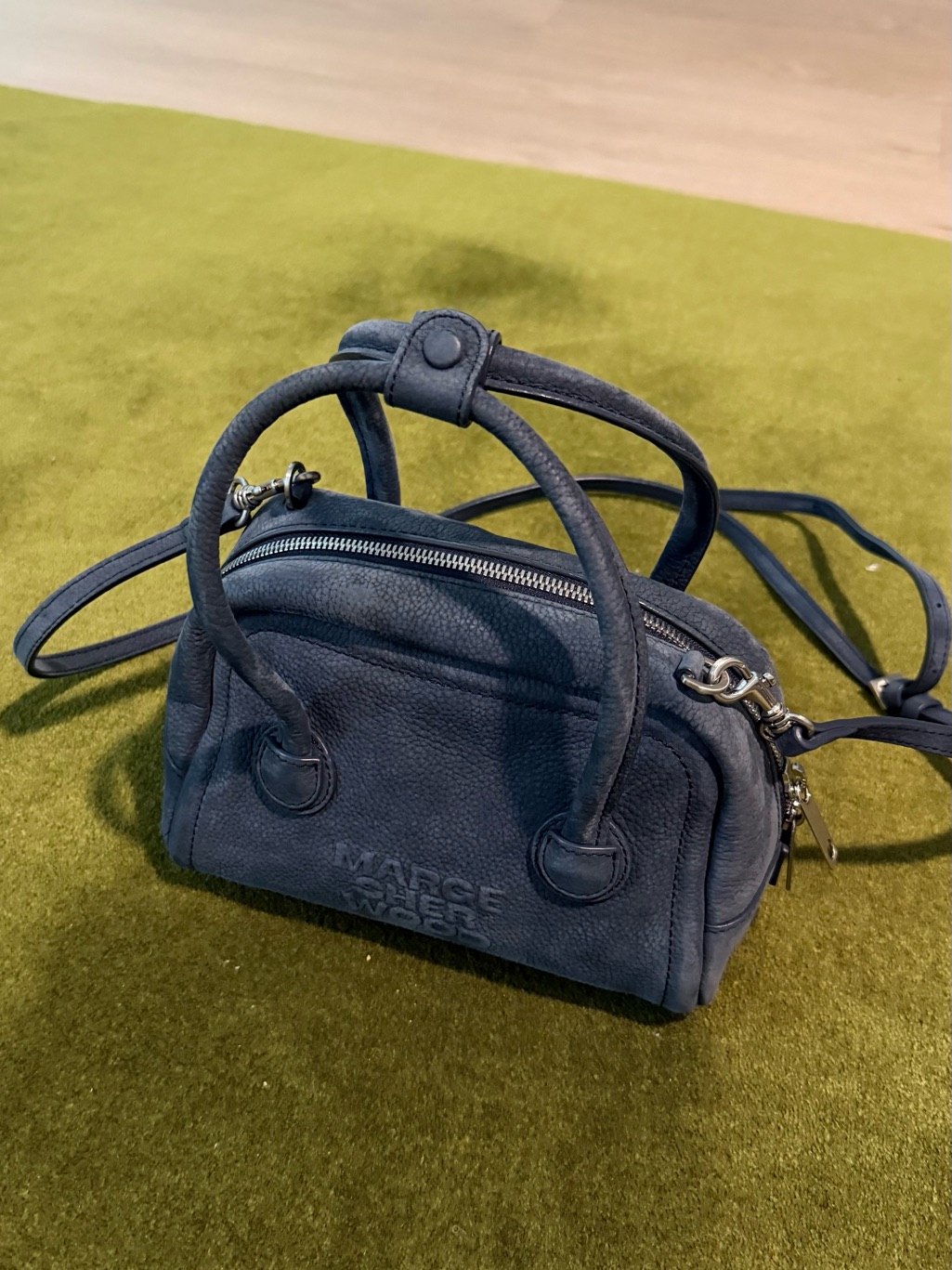 Margesherwood Soft Mini Nubuck Tote Bag [Indigo]